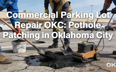 Commercial Parking Lot Repair OKC: Pothole Patching in Oklahoma City